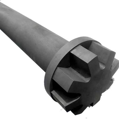 Qualität  Black Graphite Welding Block 30 Mpa For Alumina Degassing Rotors usine