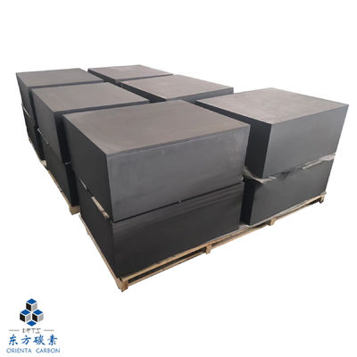 Qualität  High Purity Carbon Crucibles Graphite Block 1.80 G/Cm3 High Temperature Resistance usine