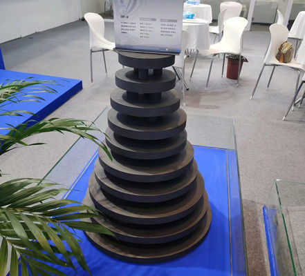 Glatte isostatische Graphitblock für Heizung und Schmelztiegel 100 Mpa Druckfestigkeit