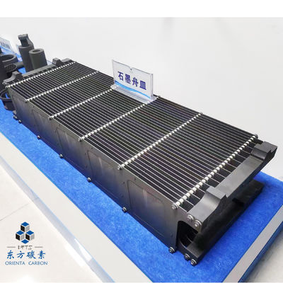Dunkelgrauer Silizium-Graphit-Block 12μm Korngröße in der Solarphotovoltaikindustrie