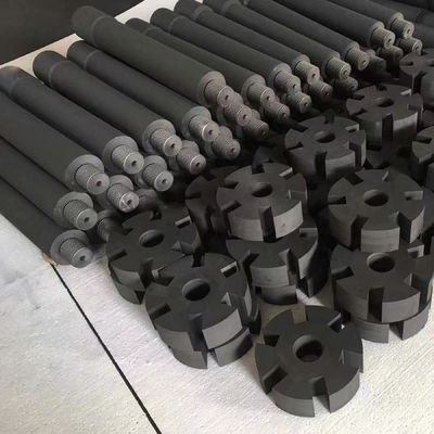 1.61 G/Cm3 Graphitblock mit glatter Vibration für Ofenteile oder Heizungselemente
