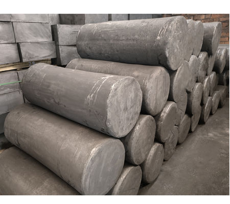 100 Mpa Dunkelgrauer isostatischer Graphitstab für die Metallkristallisierungsindustrie