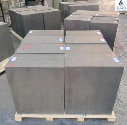 Dunkelgrauer glatter Lithiumbatterie Graphitblock 1,80 G/Cm3 12 μm Korngröße
