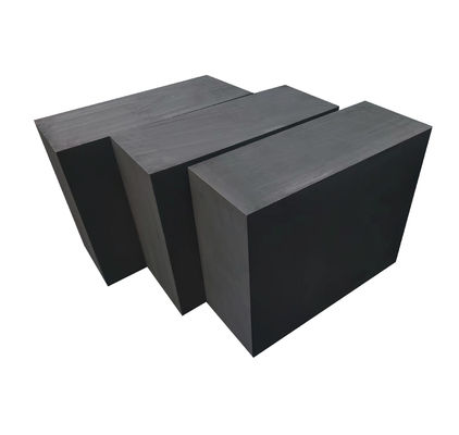Dunkelgrauer glatter Lithiumbatterie Graphitblock 1,80 G/Cm3 12 μm Korngröße