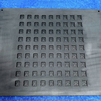 Hochdichte Halbleitergraphit 120 Mpa Glatte isostatische Graphitblock