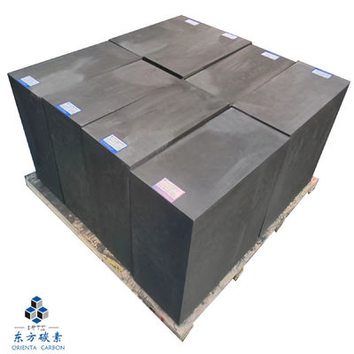 Hochdichte Halbleitergraphit 120 Mpa Glatte isostatische Graphitblock