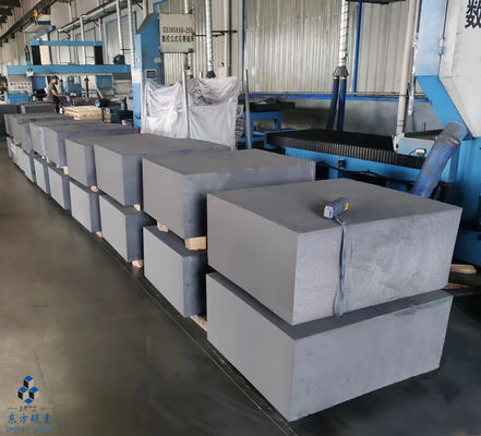 1.85 G/Cm3 Isostatischer Halbleiter Graphit Block 70 HSD mit geringer thermischer Expansion