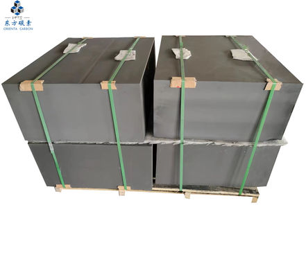 1.85 g/cm3 Dark Grey Fuel Cell Graphite 12μm Grain Size Bipolar Plate Graphite
