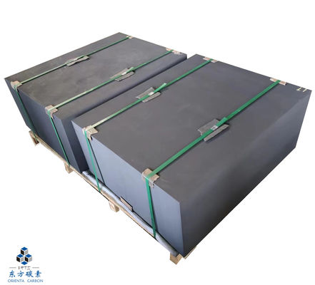 1.85 g/cm3 Dark Grey Fuel Cell Graphite 12μm Grain Size Bipolar Plate Graphite