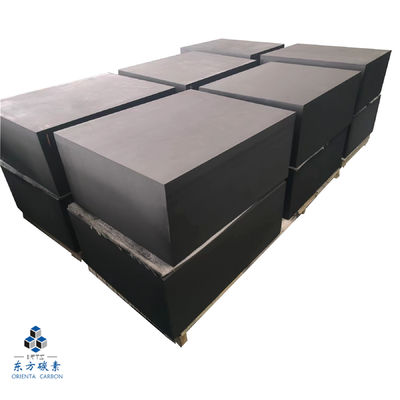 1.85 g/cm3 Dark Grey Fuel Cell Graphite 12μm Grain Size Bipolar Plate Graphite
